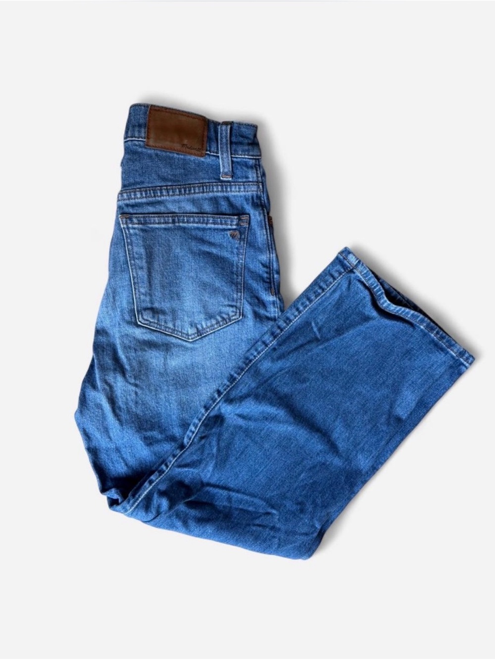 Madewell Slim Wide-Leg Crop Jeans Size 26 - Picture 4 of 6